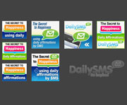 DailySMS banners set