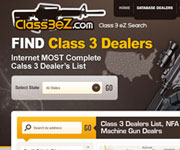 web site development - Class3eZ - weapon silencers dealrs