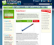 web site development - Electronic Cigarette 101