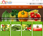 web site development - Foodemarket - food supplies portal - http://foodemarket.com/new/