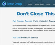 web site development - Fresh Drop