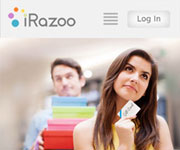 web site development - iRazoo, mobile version - http://www.irazoo.com/