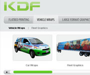 web site development - KDF Headquarters