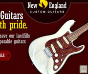web site development - New England Custom Guitars