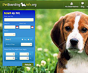 web site development - Pet Boarding Info - Pets accomodation / hotels services