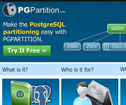 web site development - PG Partition