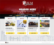 web site development - SLM Construction