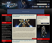 web site development - Starcraft 2 Mania