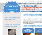 web site development - Syntec Inc. Photomask Semiconductor Materials. - syntecusa.com